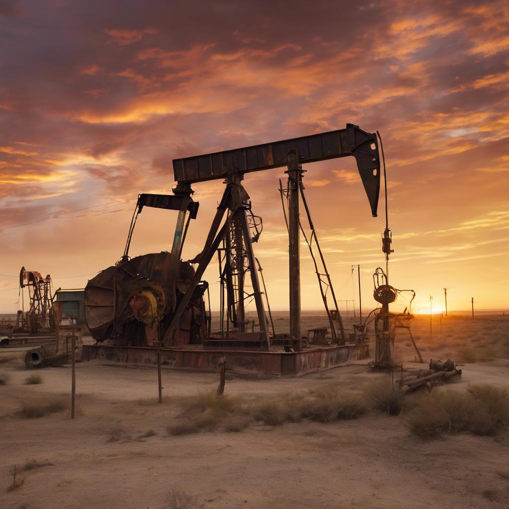 Oilfields in Mexico